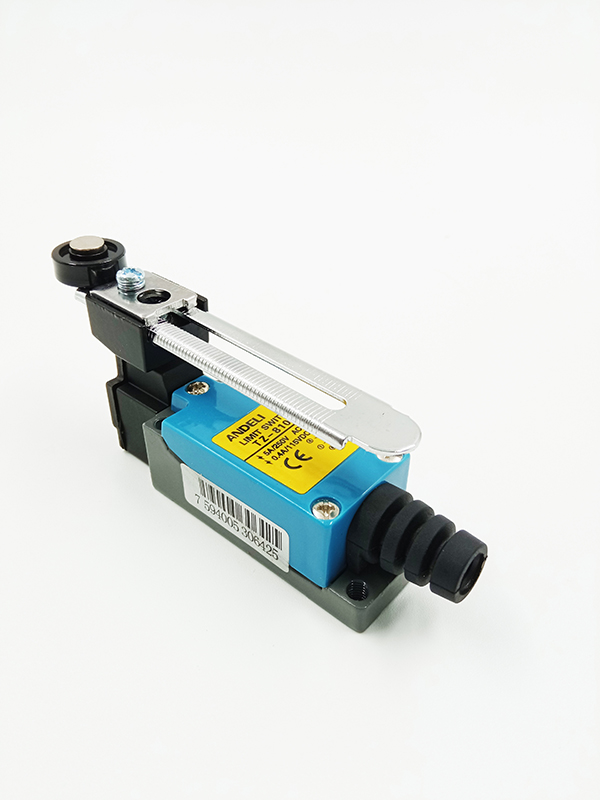 LIMIT SWITCH FINAL DE CARRERA 5A-250V AC 1N0-1NC C/TOPE AJUSTABLE 50X21M