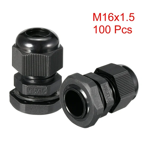 PRENSA ESTOPA PVC M16X1.5  NEGRO