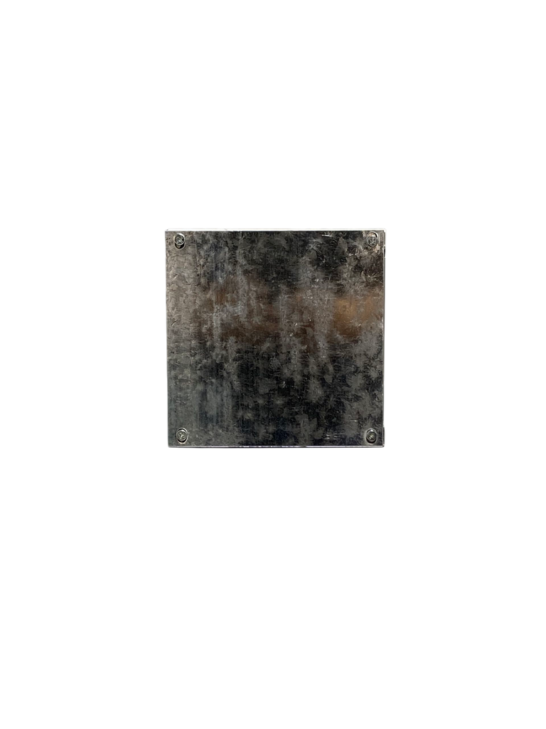 CAJA DE DERIVACION METALICA (150X150X100mm) 6x6x4" EMT GALVANIZADA