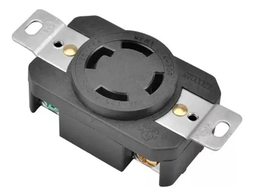 TOMACORRIENTE P/GENERADORES ELECTRICOS 4P 30A 125/250V MEDIA VUELTA