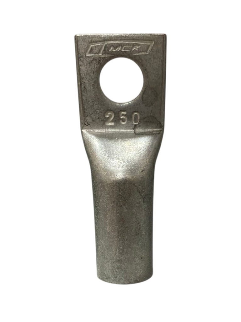 TERMINAL ANILLO 1H P/CABLE #250MCM OJAL 1/2" COBRE ESTAÑADO CAÑON MEDIANO