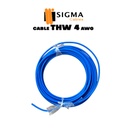 CABLE 4 AWG THHW 90°C PVC CU CLASE B 1P 600 V 7H 