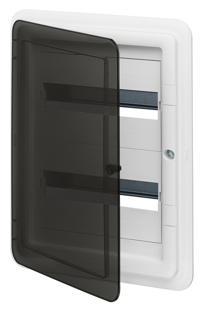 CENTRALITA EMPOTRABLE 24M GRIS HUMO V53124