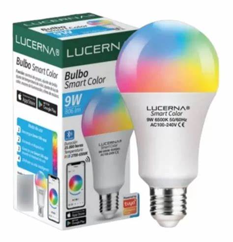 BOMBILLO LED 9W 800LM IP20 110-120V E27 RGB