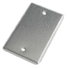 TAPA CIEGA METALICA RECTANGULAR 4X2" EMT