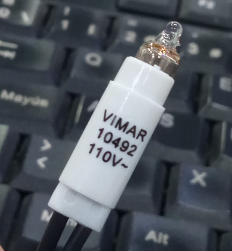 LUZ PILOTO FLUORESCENTE P/INTERRUPTORES (SWITCHS) BLOCK