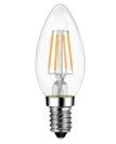BOMBILLO LED 4W TIPO VELA E14 110VAC 2700°K 