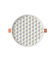 PANEL LED 24W REDONDO AJUSTABLE 85-265V 6500K 6" TIPO COLMENA