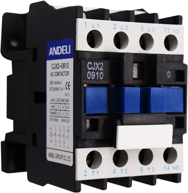 CONTACTOR 3P 9 A 60HZ BOBINA 220 V SERIE CJX2 