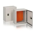 CAJA DE CONTROL 800x600x400mm IP65 USO EXTERIOR C/PUERTA Y CERRADURA DOBLE FONDO PINTURA ELECTROSTATICA BEIGE