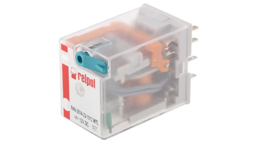 RELE 8 PINES 10A 24V INDUSTRIAL TIPO MINIATURA BOBINA