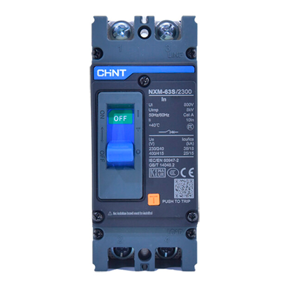 BREAKER 2X100A CAJA MOLDEADA NXM