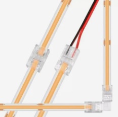 CONECTOR CONTINUO TIPO L P/CINTA LED CON LUM-082-P8