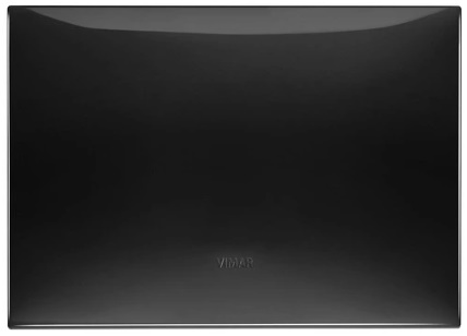 PLACA CIEGA 3M TECNO NEGRA NEVE UP 09670.04 VIMAR