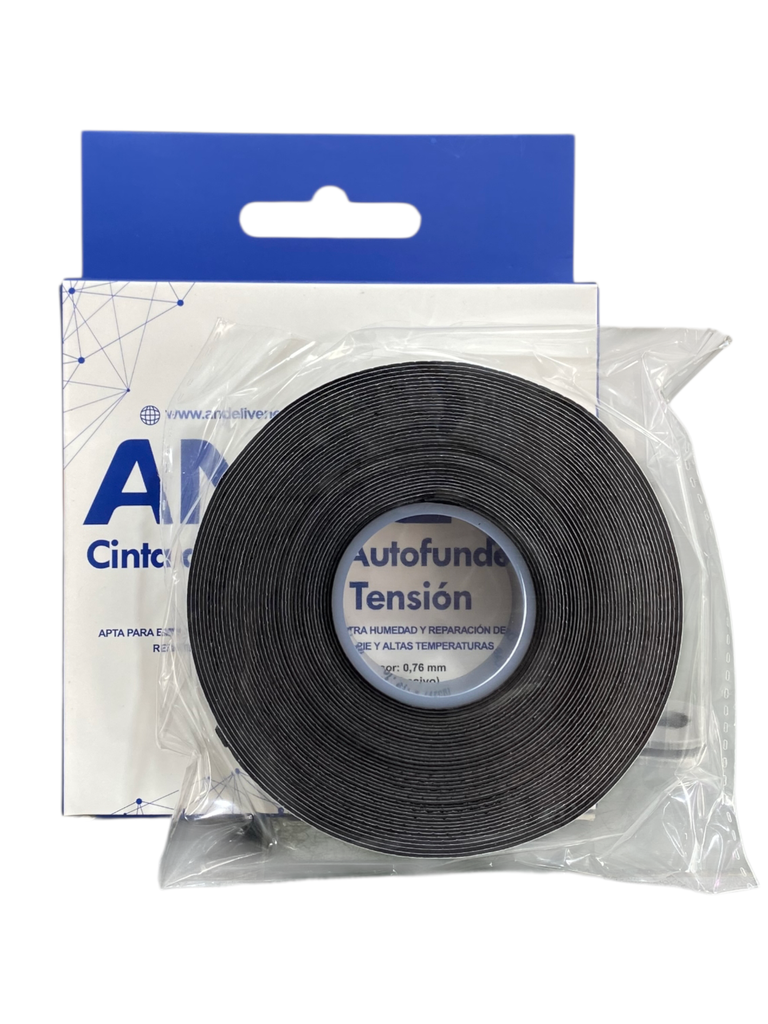 TEIPE - CINTA DE GOMA AUTOFUNDENTE PARA ALTA TENSION 3/4"X9.1m 69KV ANDELI