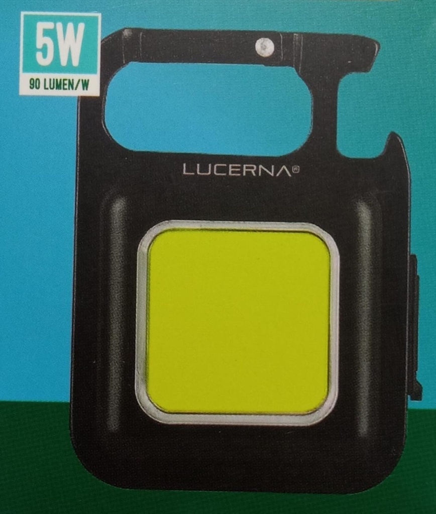 LLAVERO LED MULTIUSO 5W COB RECARGABLE