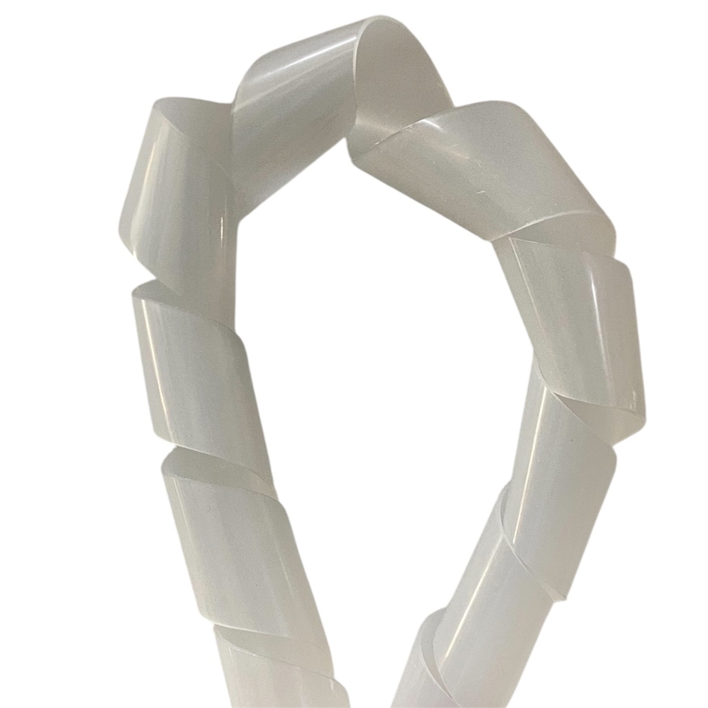 CINTA ESPIRAL TRANSPARENTE RANGO DE ENVOLTURA 24mmX10mts