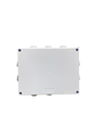 CAJA DE DERIVACION PLASTICA 200X155X80mm (7,9X6X3") PVC PREPONCHADO IP65