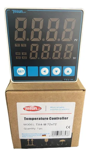 PIROMETRO DIGITAL MULTIVOLTAJE 48X48 MM TX4-S MARCA TOSUN