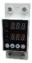 PROTECTOR DE VOLTAJE/CORRIENTE ELECTRONICO INTEGRAL 80VAC-300VAC 63A AJUSTABLE P/RIEL DIN 2P