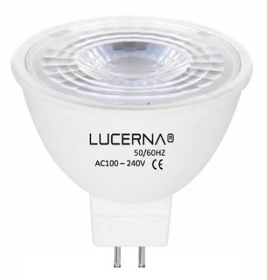 [8WBIPIN6K] FOCO LED 8W 720LM 6.500°K IP20 100-240V GU5.3 (BIPIN) 