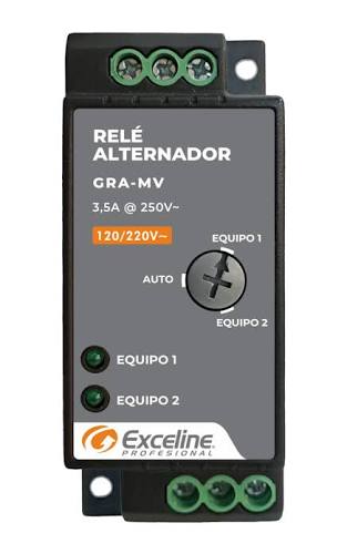 [GRA-MV] RELE ALTERNADOR MULTIVOLTAJE 120/220V P/SISTEMAS HIDRONEUMATICOS C/2 BOMBAS