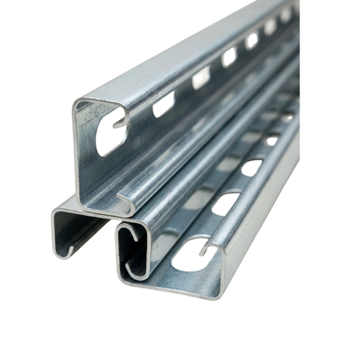 [7082-2] RIEL UNISTRUT 1 1/2" X 3/4" x 2.4m LIVIANO