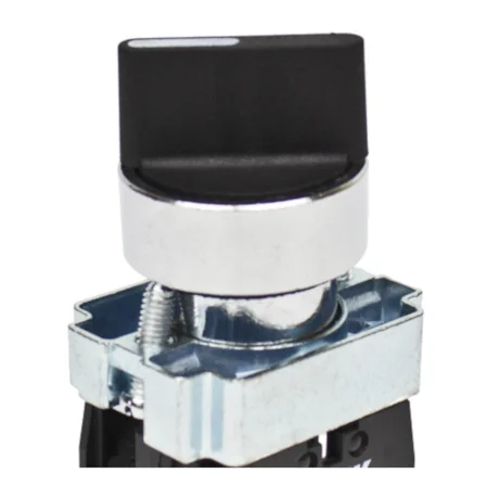 [SLMM8T320] SELECTOR CONMUTADO 3 POSICIONES C/MANETA CORTA C/RETORNO  2NA