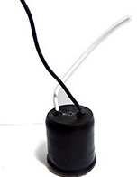 [LD-663] SOCATE E27 DE GOMA-PORCELANA LD-663 ILUM-VEN