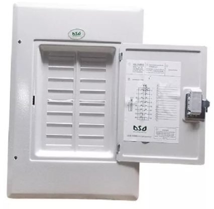 [TRTC-16] TABLERO RESIDENCIAL 16 CIRCUITOS MONOFASICO EMPOTRABLE C/PUERTA 125A 