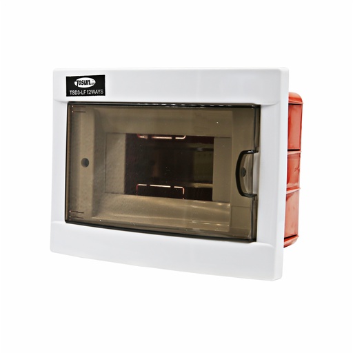 [TSD3-LF12] TABLERO DE DISTRIBUCION PLASTICO 12 CIRCUITOS EMPOTRABLE 