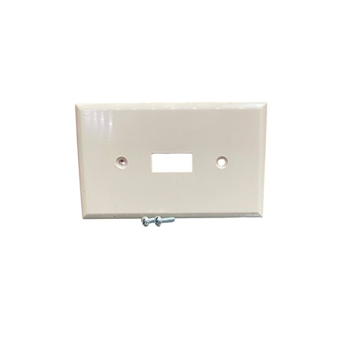 [TAP-03] TAPA PLASTICA SUICHE MARFIL PARA INTERRUPTOR DE PALANCA