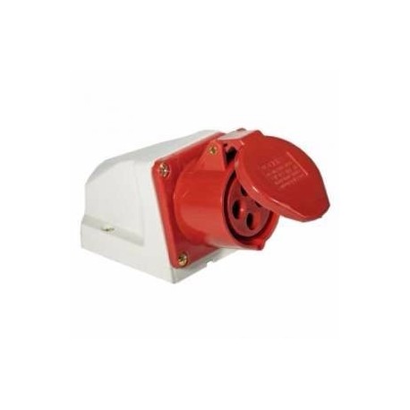 [TO0112] TOMA INDUSTRIAL HEMBRA 4PX32A(3P+T) SUPERFICIAL 6H 380/415V 3S-124