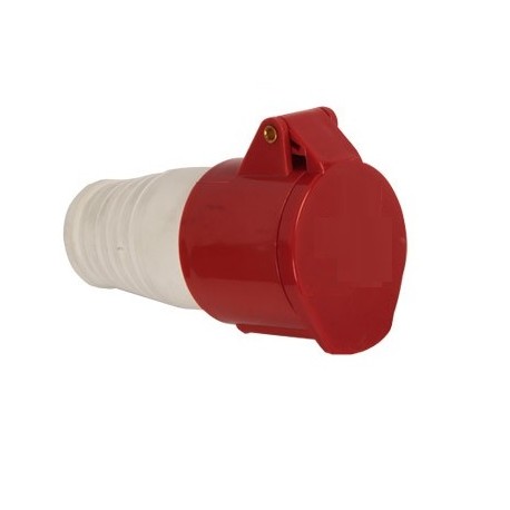 [TO0122] TOMA INDUSTRIAL HEMBRA 4PX32A(3P+T) AEREA 6H 380/415V 3S-224