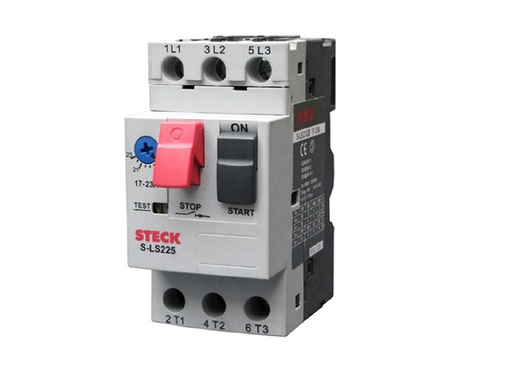 [SLS2251D] GUARDAMOTOR 4-6.3A BREAKER  3X25A  690V 50/60HZ STECK