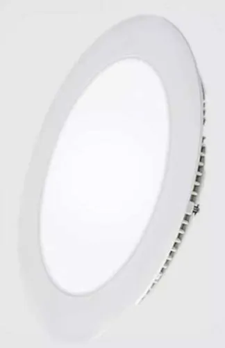 [3108L] PANEL LED 18W REDONDO EMPOTRABLE 85-277V IP40 6500K 1710LM COMPACT LUMEN
