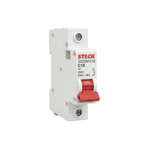 [SDZD61C16] MINI BREAKER 1X16A 6KACC CURVA C 230/400V 50/60HZ