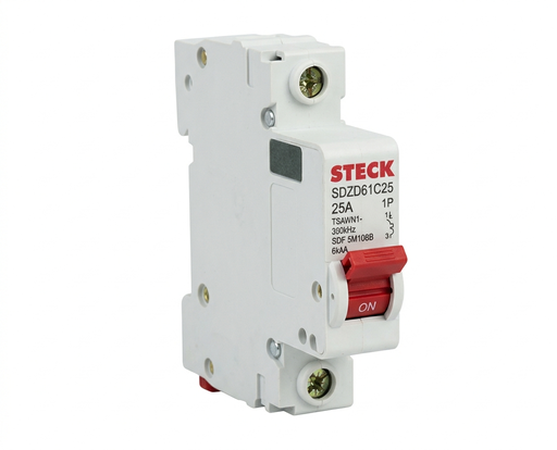 [SDZD61C25] MINI BREAKER 1X25A 6KACC CURVA C 230/400V 50/60HZ