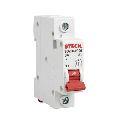 [SDZD61C06] MINI BREAKER 1X6A 6KACC CURVA C 230/400V 50/60 HZ