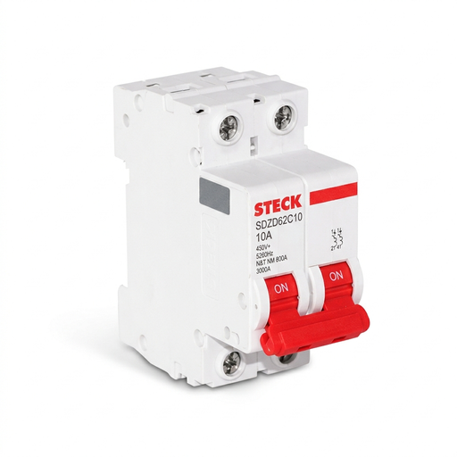 [SDZD62C10] MINI BREAKER 2X10A 6KACC CURVA C 230/400V 50/60 HZ