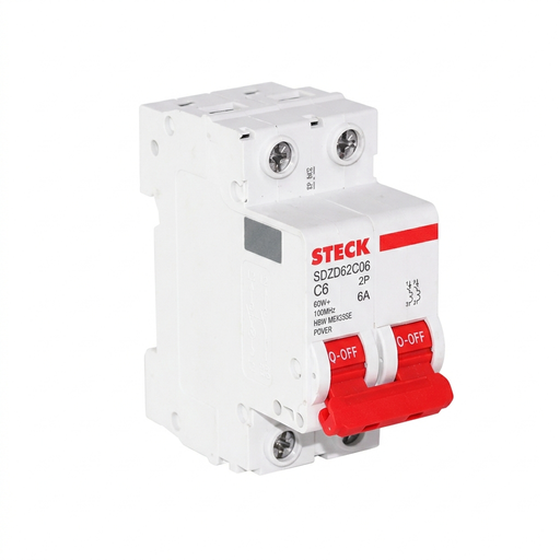 [SDZD62C06] MINI BREAKER 2X6A 6KACC CURVA C 230/400V 50/60 HZ