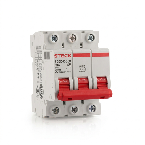 [SDZD63C50] MINI BREAKER 3X50A 6KACC CURVA C 230/400V 50/60HZ