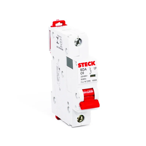 [SDA61C06] MINI BREAKER 1X6A 10KACC CURVA C 230/400V 50/60HZ