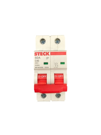 [SDA62C40] MINI BREAKER 2X40A 10KACC CURVA C 230/400V 50/60HZ