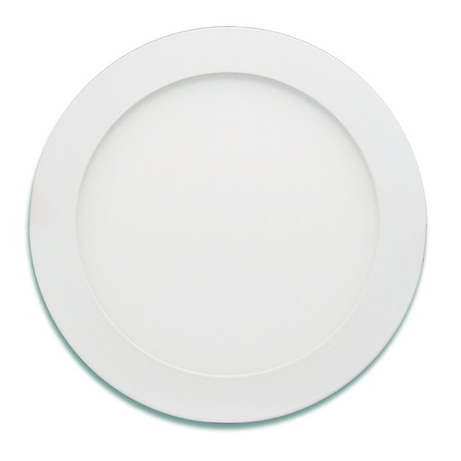 [618SHL] PANEL LED 18W REDONDO SUPERFICIAL 100-305V IP20 6500°K HIGH LUMEN