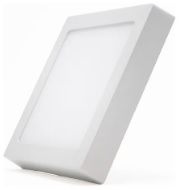 [406SCCL] PANEL LED 6W CUADRADO SUPERFICIAL 100-265V IP20 6500°K 480LM COMPACT LUMEN