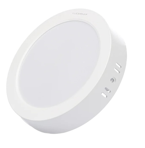 [615S CL] PANEL LED 12W REDONDO SUPERFICIAL 100-277V IP40 6500°K 1080 LM COMPACT LUMEN