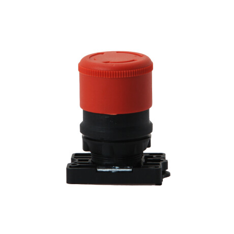 [SLPFN1R3] PULSADOR PLASTICO TIPO HONGO PARADA DE EMERGENCIA C/RETENCION 30MM