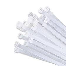 [CAB65012BR] AMARRE PLASTICO BLANCO 65 cm x 12 mm (50 UNIDADES) CAB65012PT STECK
