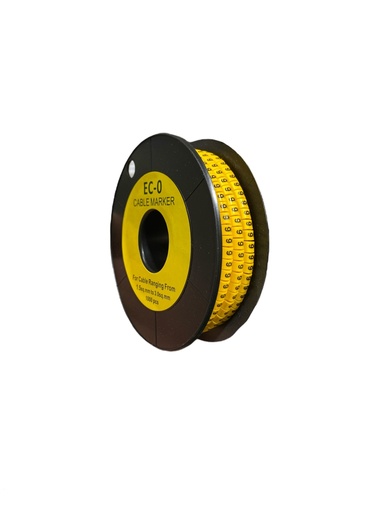[EC-0/6] ANILLO MARCA CABLE "6"